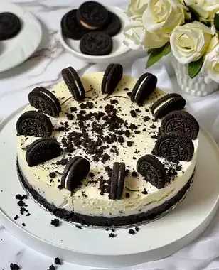 Cheesecake de Oreo